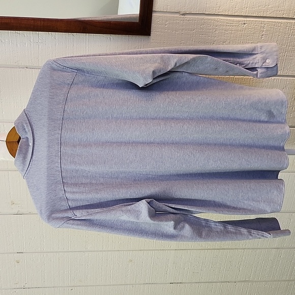 ABERCROMBIE & FITCH Men's Light Blue Cotton+ Casual Button Down Collared Shirt - Picture 3 of 8